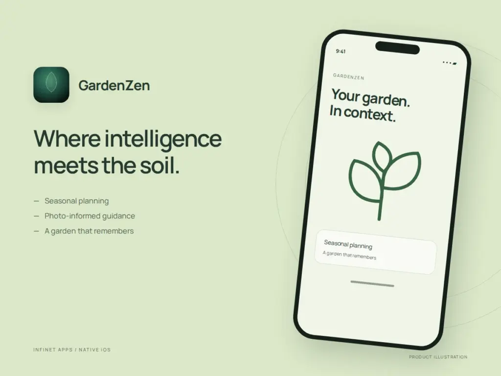 GardenZen — Product illustration