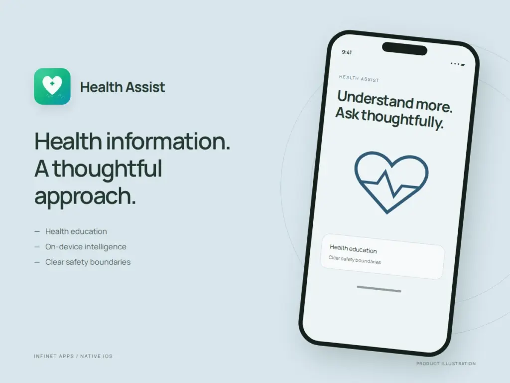 Health Assist — Product illustration