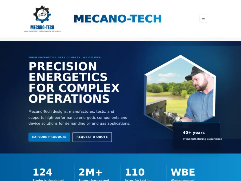 mecano-tech.com — Website capture